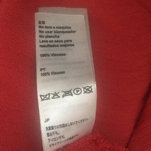 Amuse Society red crinkle wrap maxi dress - Picture 7 of 7